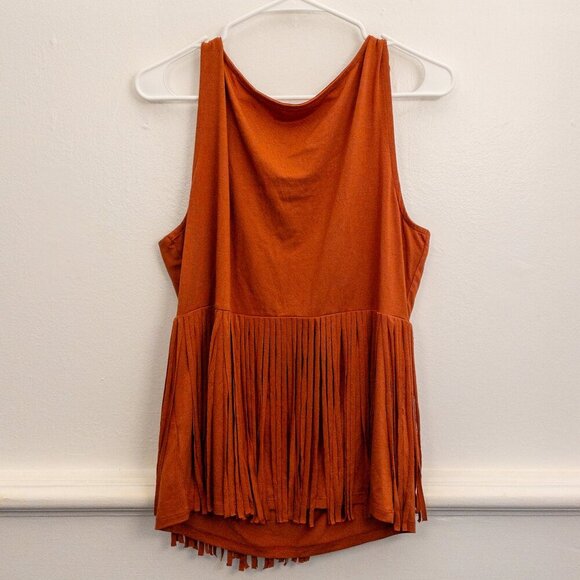 Idyllwind Fringe Western Tank Top - XL - Picture 2 of 3